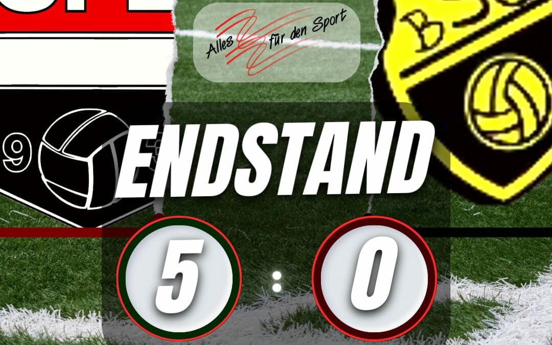 SG Jettingen/Emmingen – SGM Busenweiler /Alpirsbach 5:0