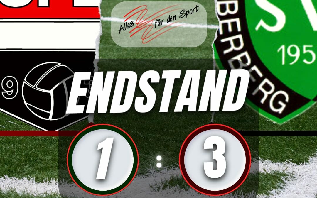SFE – SV Überberg 1:3