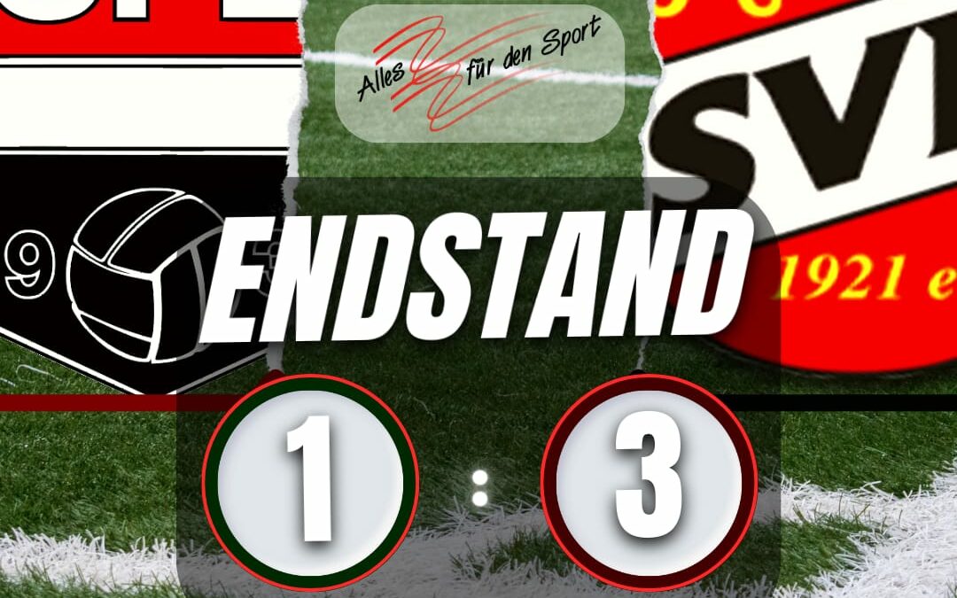 SG Jettingen/Emmingen – SV Nufringen 1:3