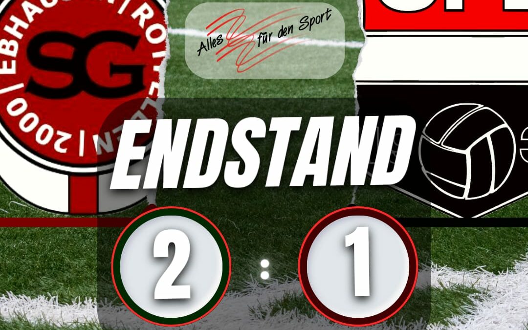 SG Ebhausen/Rotfelden – SFE 2:1