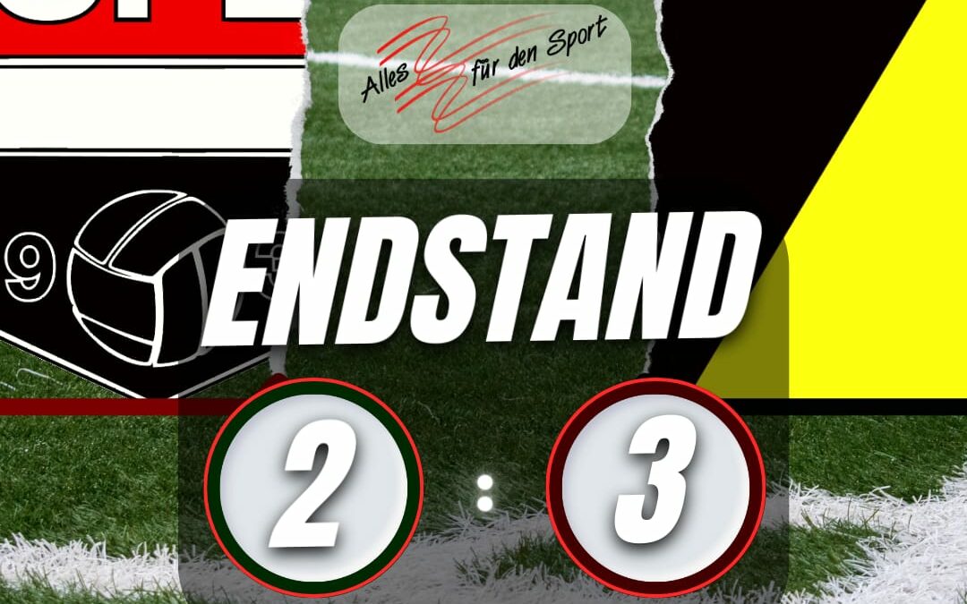 SG Jettingen/Emmingen – SV Oberiflingen 2:3