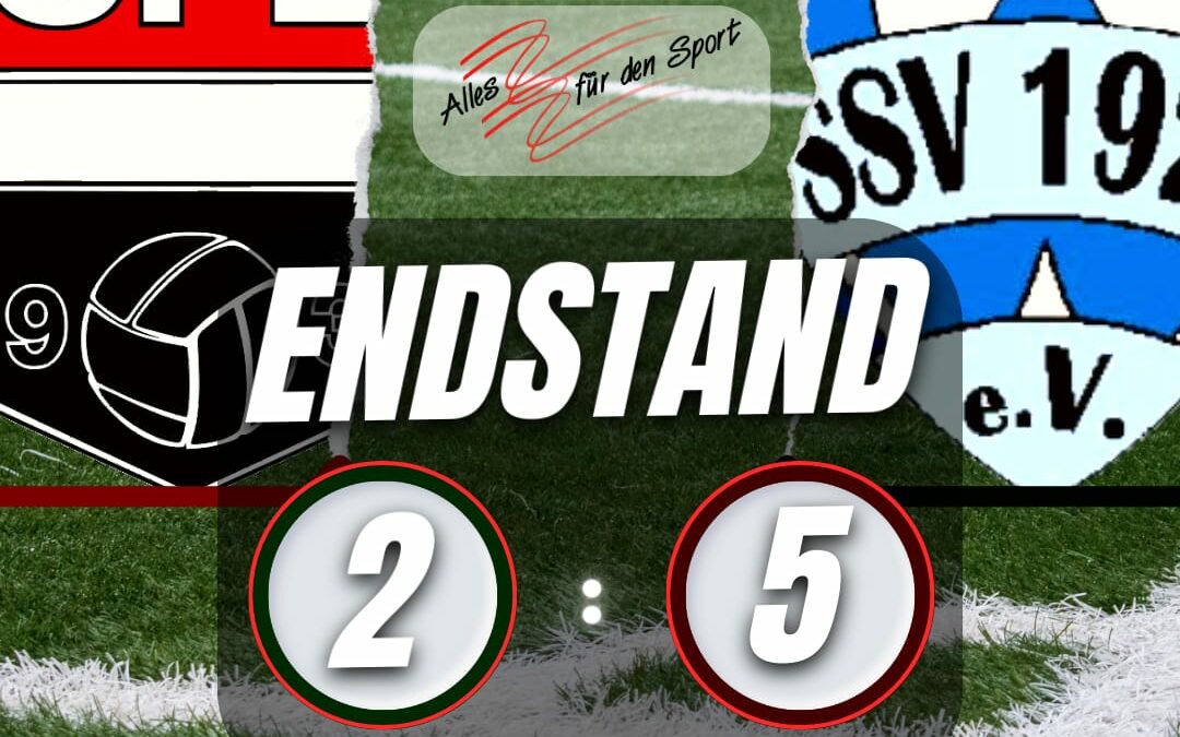 SFE – SSV Walddorf 2:5