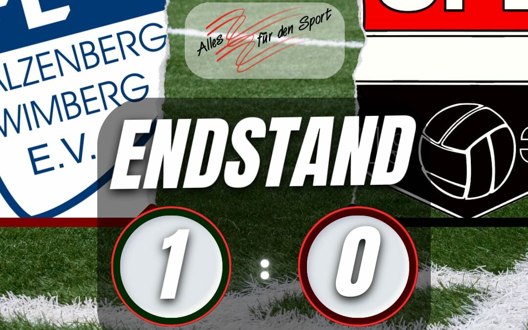 FC Alzenberg-Wimberg : SFE 1:0