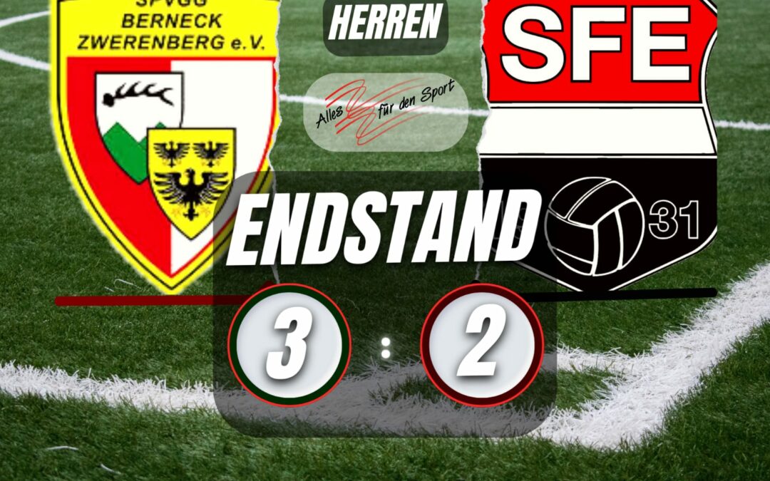 SG Spielberg-Berneck/Zwerenberg : SFE 3:2