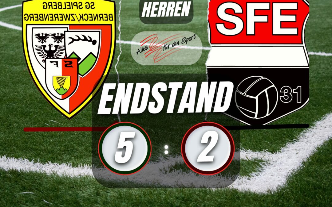 SG Spielberg-Berneck/Zwerenberg : SFE 5:2