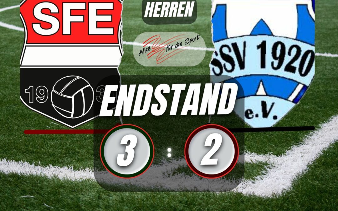 SFE : SSV Walddorf 3:2
