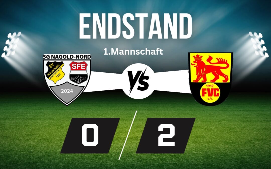 SG Nagold-Nord : FV Calw 0:2