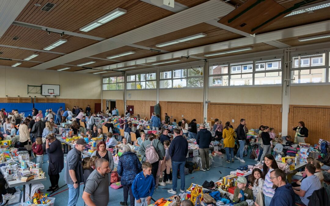 Erfolgreicher Start des Kinderflohmarkts der Sportfreunde Emmingen