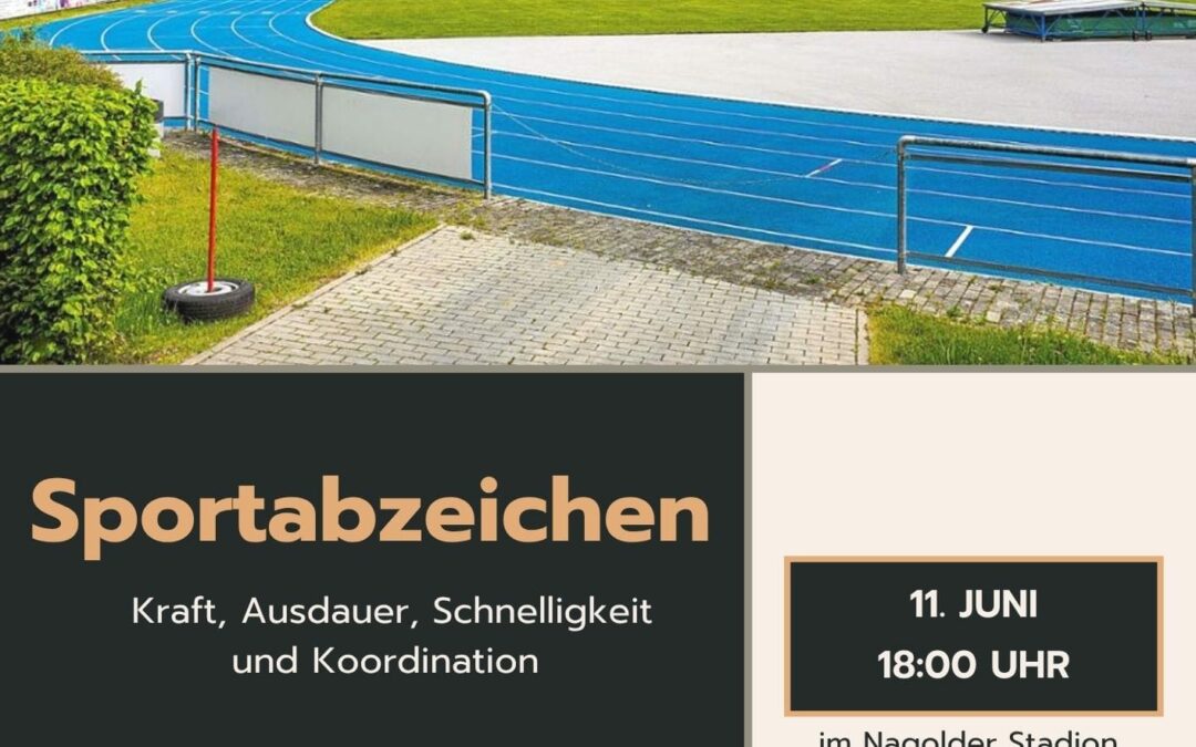 Save the Date / Sportabzeichen 2026
